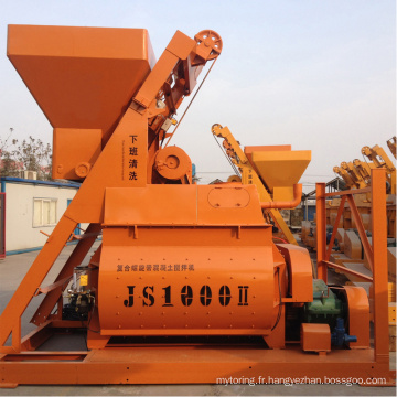 JS1000 Dernière machine de mélangeur en béton